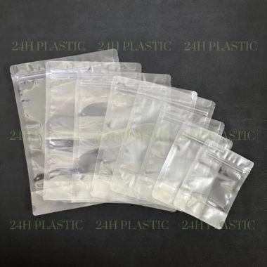1KG Túi Zipper Đáy Đứng 2 Mặt Trong, Đựng Bánh Kẹo Hoa Quả - Giá 32.277 VND