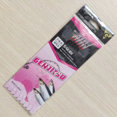 2 BỊCH Thẻo SAKIBI kim tuyến lưỡi câu lông giấy ánh dụ cá - Câu nục, trích, sòng mạnh, giá chỉ 48.000 5