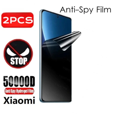2 Bộ Phim Hydrogel cho Redmi Turbo 5/4/3 - Chống Ánh Sáng Xanh, Bảo Vệ Màn Hình Riêng Tư