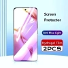 2 Bộ Phim Hydrogel Mờ cho Huawei nova 15/14/13 – Ánh Sáng Xanh Gián Điệp Bảo Vệ Màn Hình 5