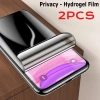 2 Bộ Phim Hydrogel Mờ Mờ cho Honor X9d X8d X7d X7c 5G/4G - Chống Ánh Sáng Xanh, Gián Điệp, Bảo Vệ Màn Hình HD, Phim Mềm
