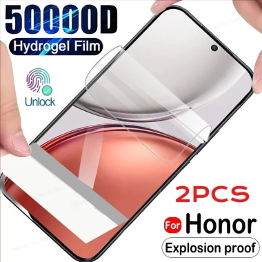 2 Bộ Phim Hydrogel Mờ Mờ cho Honor X9d X8d X7d X7c 5G/4G - Chống Ánh Sáng Xanh, Gián Điệp, Bảo Vệ Màn Hình HD, Phim Mềm