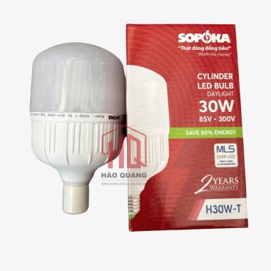 2 Bóng đèn LED Sopoka cao cấp 30W/60W - Tiết kiệm điện, giá ưu đãi 111.111 VND, hàng Việt Nam 9 2 Bóng đèn LED Sopoka cao cấp 30W/60W - Tiết kiệm điện, giá ưu đãi 111.111 VND, hàng Việt Nam 9