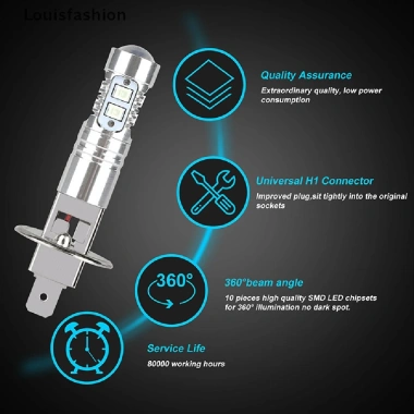 2 Bóng Đèn Pha Siêu Sáng H1 8.000K 100W cho Xe Hơi - Giá chỉ 93.816₫ 6 2 Bóng Đèn Pha Siêu Sáng H1 8.000K 100W cho Xe Hơi - Giá chỉ 93.816₫ 6