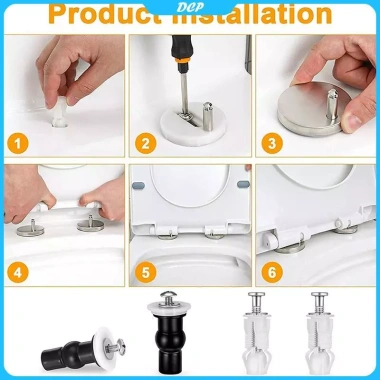 2 Cái ốc vít bồn cầu M5 nắp đậy đai ốc - Lắp lỗ mù, phụ kiện phòng tắm, giá 25.300₫ 4 2 Cái ốc vít bồn cầu M5 nắp đậy đai ốc - Lắp lỗ mù, phụ kiện phòng tắm, giá 25.300₫ 4
