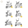 2 Chiếc Găng Tay Tay Lái Xe Máy Chống Nắng Chống Nước - Bảo Vệ Tay, Giá 133,100₫ 6