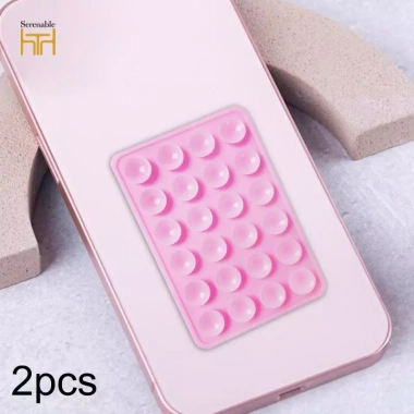 2 Chiếc Giá Đỡ Điện Thoại Silicon Dính Gắn Tắm Du Lịch Thoải Mái Giá 33.000₫ 3