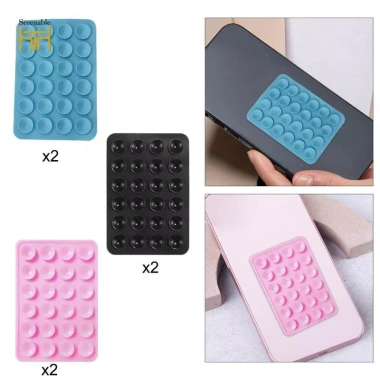 2 Chiếc Giá Đỡ Điện Thoại Silicon Dính Gắn Tắm Du Lịch Thoải Mái Giá 33.000₫ 8