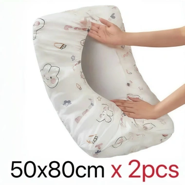 2 chiếc gối du lịch dùng một lần chống bụi - bảo vệ chăn ga gối, chỉ 26.037 VND 10