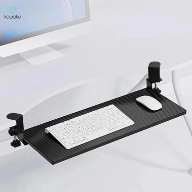 2 Chiếc Khay Trượt Dưới Bàn Phím Lắp Đặt Dễ Dàng, Tiết Kiệm Không Gian, Chắc Chắn cho Phòng Học 5