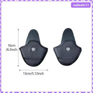 2 chiếc mũ bảo hiểm bịt tai tháo rời, làm ấm, giảm tiếng ồn, viền tai bảo vệ 3
