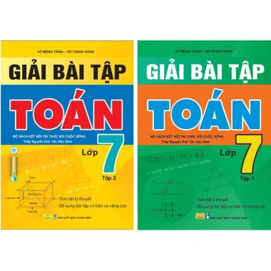2 Cuốn Giải Bài Tập Toán 7 - Bộ Sách Kết Nối Tri Thức Vào Cuộc Sống ndbooks