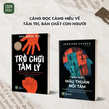 2 cuốn Sách Trò Chơi Tâm Lý + Thấu Hiểu Mâu Thuẫn Nội Tâm - Giá chỉ 272k 2 2 cuốn Sách Trò Chơi Tâm Lý + Thấu Hiểu Mâu Thuẫn Nội Tâm - Giá chỉ 272k 2