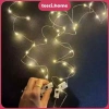 2 Dây Đèn Led Đom Đóm Nhấp Nháy Vàng Nắng Fairylight Pin U080 Trang Trí Tháp Tết Bó Hoa Tiểu Cảnh - Giá 12.000 VND