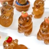 2 Đèn Dạ Quang Capybara Nhựa Phát Sáng Ban Đêm - Trang Trí Sân Vườn & Bàn Làm Việc 4