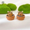 2 Đèn Dạ Quang Capybara Nhựa Phát Sáng Ban Đêm - Trang Trí Sân Vườn & Bàn Làm Việc 7