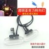 2 Đèn LED 12V Acrylic Trong Suốt Chống Nước Tín Hiệu Xoay Mũi Tên Vàng - Giảm Giá 10