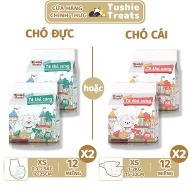 2 gói tã lót thú cưng thoáng mát, khô ráo, thấm hút nhanh, không thẩm thấu ngược giá 67.000 VND