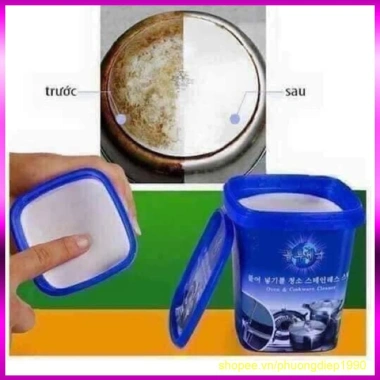 2 Hộp Bột Tẩy Rửa Xoong Nồi Hàn Quốc 500g - Vệ Sinh Nhà Bếp, Giá Ưu Đãi 75.000