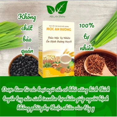 2 Hộp Ngũ Cốc Tiểu Đường 600g – Cung Cấp Dinh Dưỡng, Ổn Định Đường Huyết, Giá 249.000₫ 4