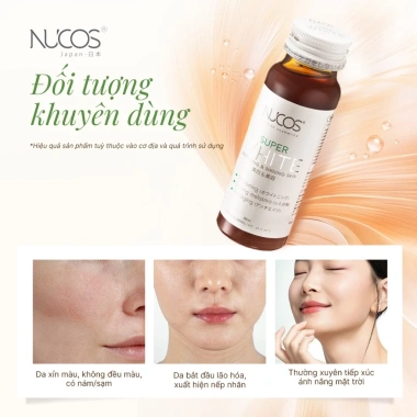 2 Hộp Nước Uống Collagen Nucos Super White Dưỡng Trắng Da Mờ Thâm Nám 2.295.000đ 6