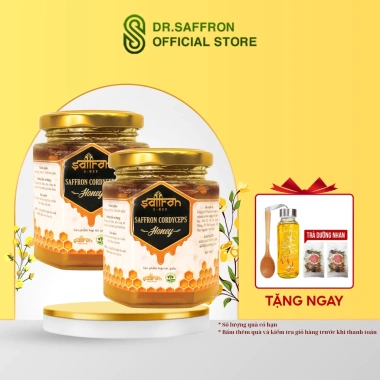 2 Hũ Mật Ong Saffron Đông Trùng Hạ Thảo 180ml Saffron VN giảm giá 830.000 VND 7
