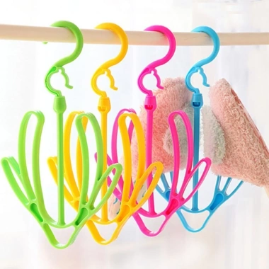 2 Khung Móc Treo Phơi Giày Dép K2 Đa Năng 2-4 Lớp Xoay 360 độ Gọn Gàng Tiện Dụng 2