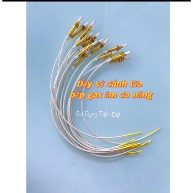 2 Kim sứ và Dây sứ đánh lửa bếp gas âm đa năng ốc ren điều chỉnh cao thấp combo 2 cái 29.000đ