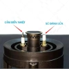 2 Kim sứ và Dây sứ đánh lửa bếp gas âm đa năng ốc ren điều chỉnh cao thấp combo 2 cái 29.000đ 2