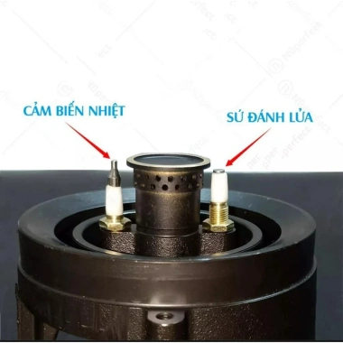 2 Kim sứ và Dây sứ đánh lửa bếp gas âm đa năng ốc ren điều chỉnh cao thấp combo 2 cái 29.000đ