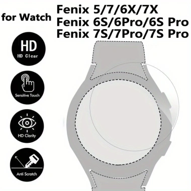 2 Kính Cường Lực Bảo Vệ Garmin Fenix 5-7-7S-7X-6S-6X-6Pro - Chống Trầy Xước, Sốc, Trong Suốt, Giá 34.581₫
