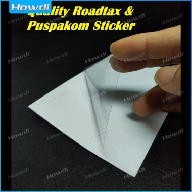 2 Miếng Dán Roadtax RFID Trong Suốt Giá 18.900 VND Dán Nhanh Bảo Vệ Thẻ Xe 5