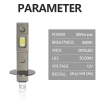 2 Miếng Đèn Pha Ô Tô H1 LED 13W 6.500K Siêu Sáng, Sương Mù Trắng Ban Ngày - 132.000₫ 4