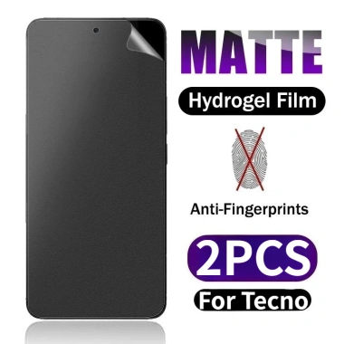 2 Mờ Mềm Hydrogel cho Tecno Spark Go - Bảo vệ màn hình, chống gián điệp, giảm ánh sáng xanh