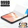 2 Mờ Mềm Hydrogel cho Tecno Spark Go - Bảo vệ màn hình, chống gián điệp, giảm ánh sáng xanh 3