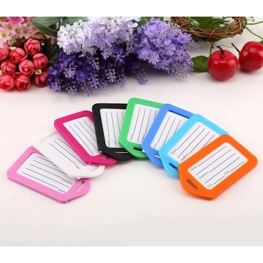 2 Thẻ ghi nhớ hành lý, vali, ba lô 8.5x5cm - Dễ treo, tránh thất lạc, giá chỉ 16.900đ 8