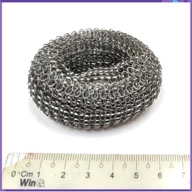 2 Túi Lưới Inox Dạng Ống Dệt Thun Co Giãn Lọc Rác Ống Xả Máy Giặt, Giá 30.000đ