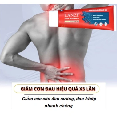 2 Tuýp Gel Xoa Bóp Xương Khớp LANZF 120g - Giảm đau, hỗ trợ khớp, chỉ 89.000đ 2