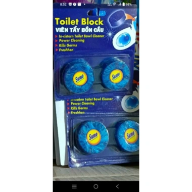 2 viên tẩy bồn cầu - Giữ bồn cầu sạch, thơm mát, giảm giá 43.000₫ 2 viên tẩy bồn cầu - Giữ bồn cầu sạch, thơm mát, giảm giá 43.000₫