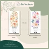 20-50 Nhãn Dán Decal Niên Phong Hoa Open Me 6x13cm Chống Nước Màu Sắc Rõ Nét - 8.500 6
