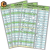 20 Bảng Biểu Đồ Chuyển Đổi Inch‑mm Dán Cheat Sheet Máy Trạm, Học Toán, 176k 2