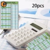 20 Bảng Biểu Đồ Chuyển Đổi Inch‑mm Dán Cheat Sheet Máy Trạm, Học Toán, 176k 3