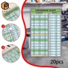 20 Bảng Biểu Đồ Chuyển Đổi Inch‑mm Dán Cheat Sheet Máy Trạm, Học Toán, 176k 5