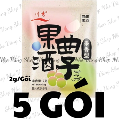 20 gói Men ủ rượu trái cây 2g Chuanxiu: uống rượu hoa quả, giá chỉ 81.900 VND 9