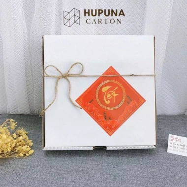 20 hộp carton nắp gài hông trăng trắng - Đựng giày nam nữ, quà, áo, giá rẻ 53k 4
