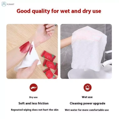 20 khăn dùng một lần du lịch di động không dệt - Khăn giấy ẩm dưỡng ngoài trời 3