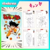20 mẫu tranh tô màu Songoku Dragon Ball Khơi sáng tạo bé, giá ưu đãi 39.200 VND
