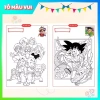 20 mẫu tranh tô màu Songoku Dragon Ball Khơi sáng tạo bé, giá ưu đãi 39.200 VND 4