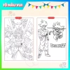 20 mẫu tranh tô màu Songoku Dragon Ball Khơi sáng tạo bé, giá ưu đãi 39.200 VND 5