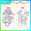 20 mẫu tranh tô màu Songoku Dragon Ball Khơi sáng tạo bé, giá ưu đãi 39.200 VND 6